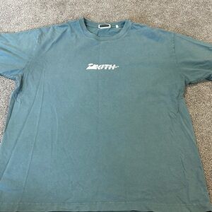Columbia x Kith teal short sleeve tee